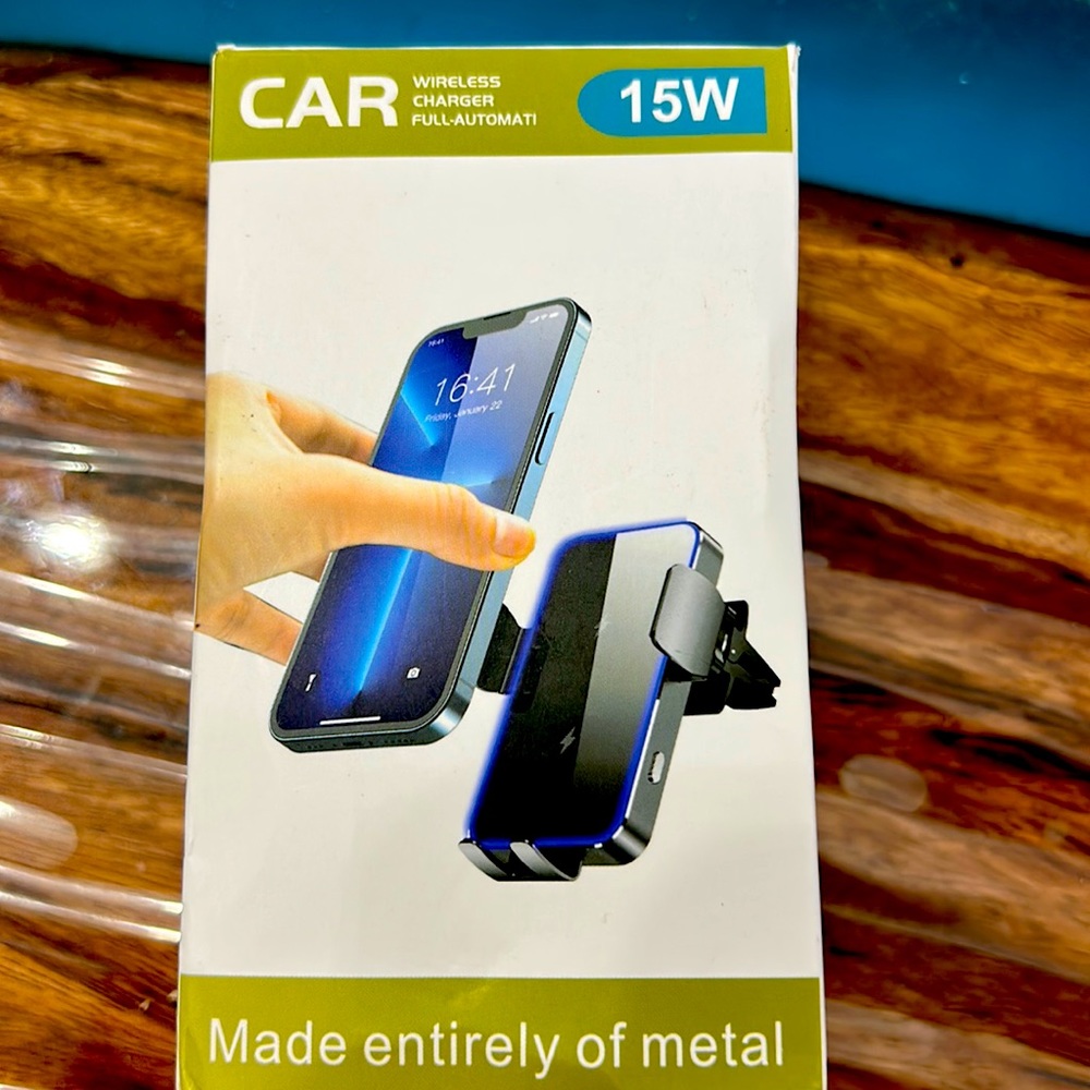 15W Wireless Car Charger with mount